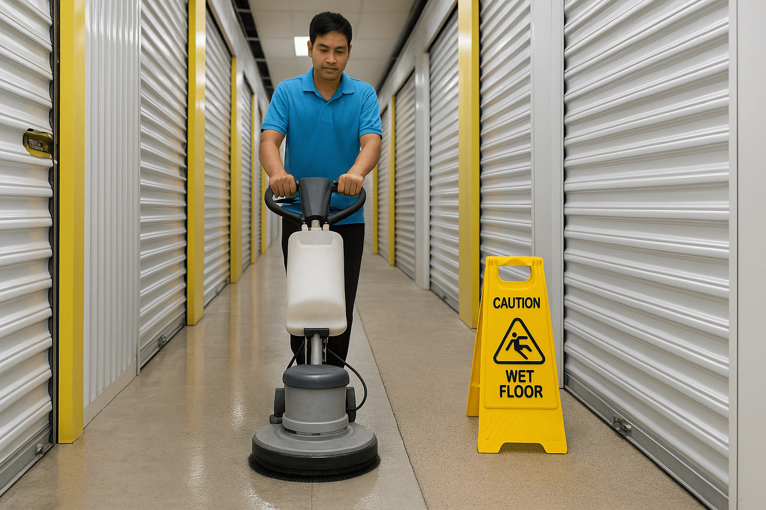 Vệ sinh công nghiệp Hà Nam làm sạch kho và lối đi