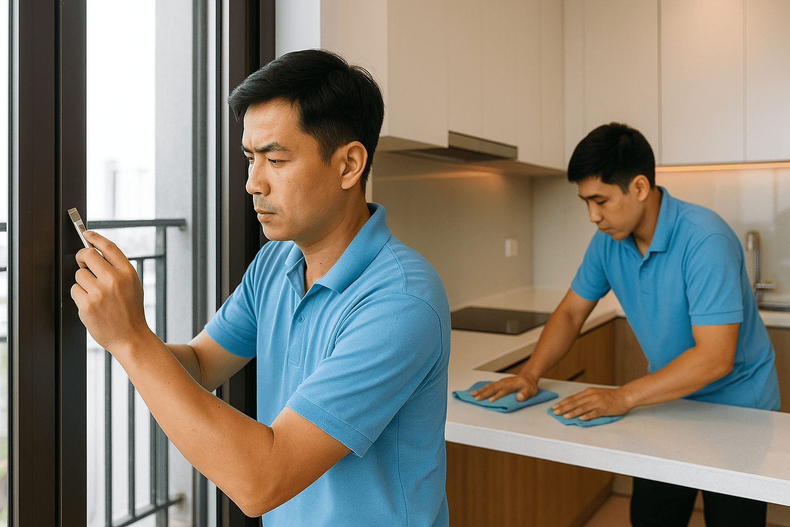 Vệ sinh công nghiệp Hà Nam xử lý bụi mịn sau xây dựng